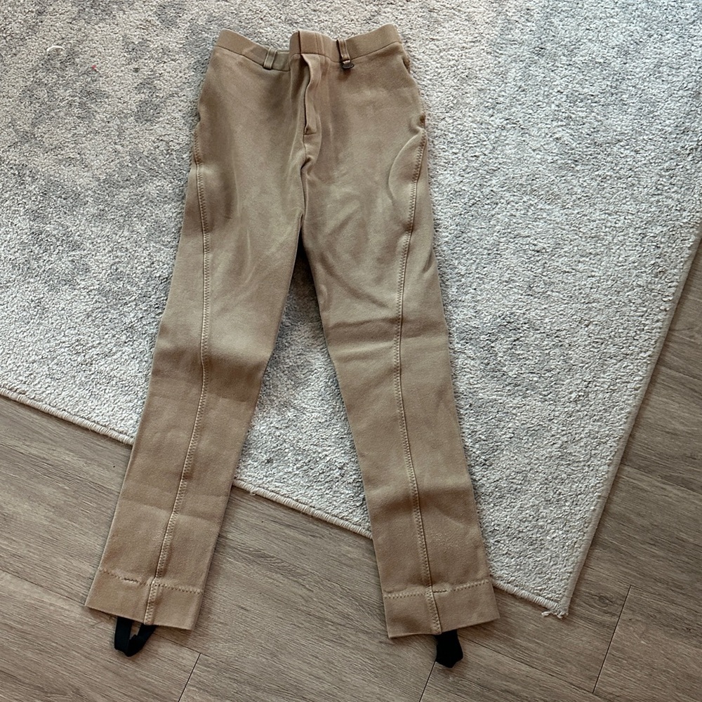 Tan equestrian breeches xs #ariat